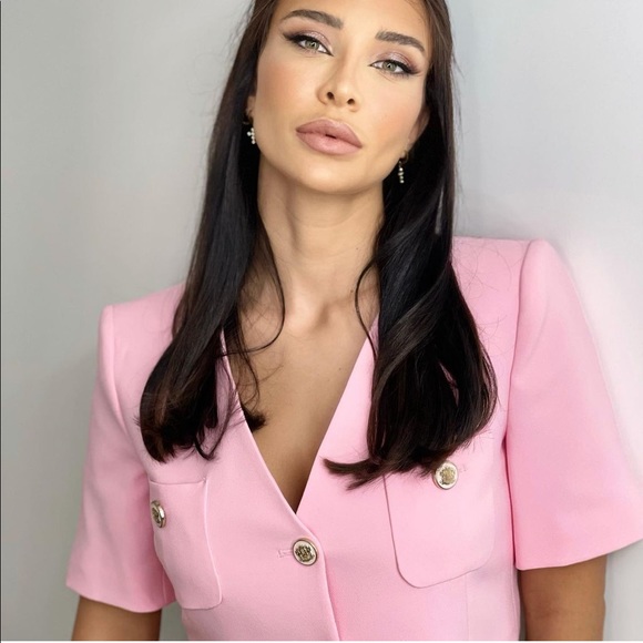 NWT Zara patch pocket cropped blazer - Picture 12 of 14